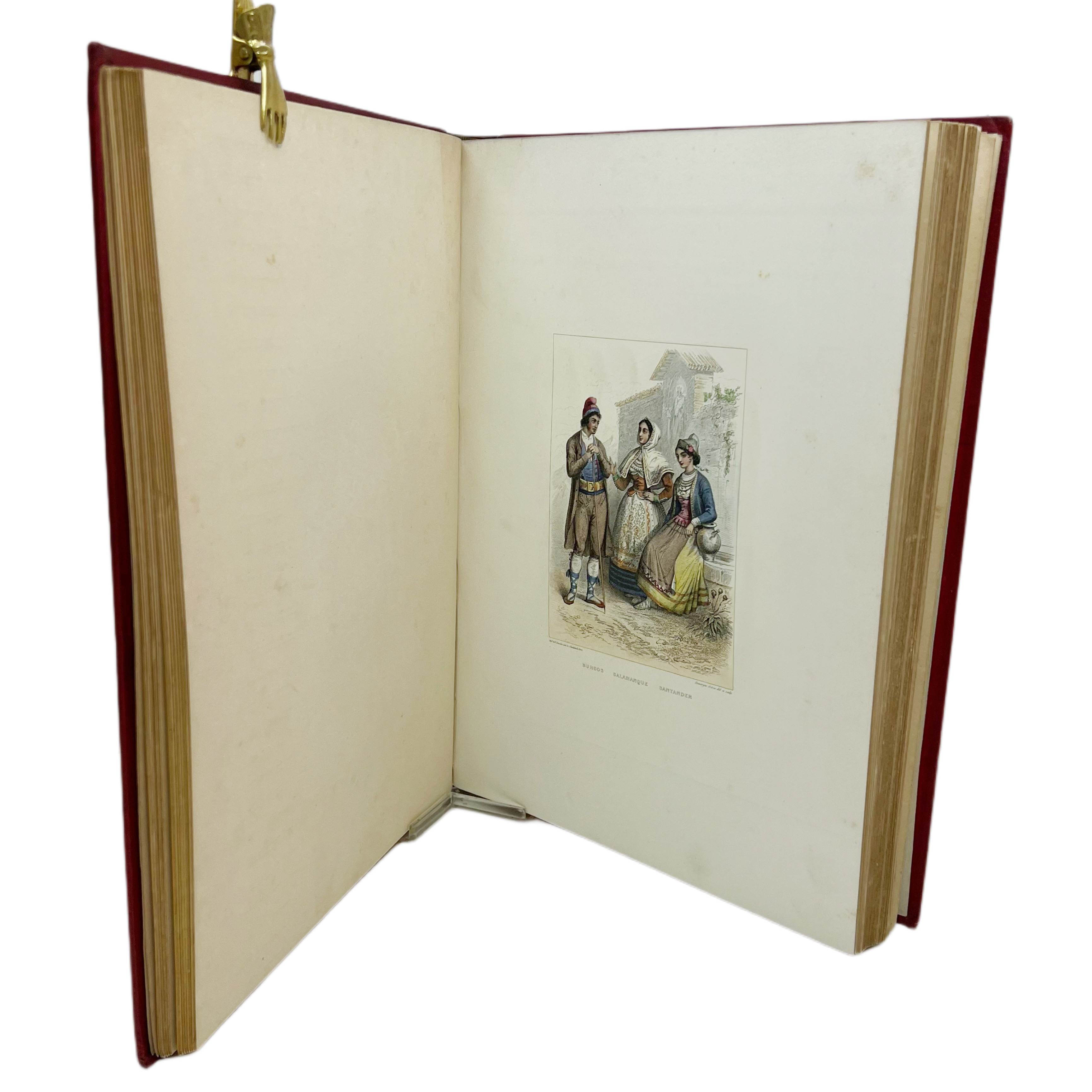 L'ESPAGNE VUES, MONUMENTS, TYPES. DESSINÉS ET GRAVÉS SUR ACIER PAR LES PLUS HABILES ARTISTES.