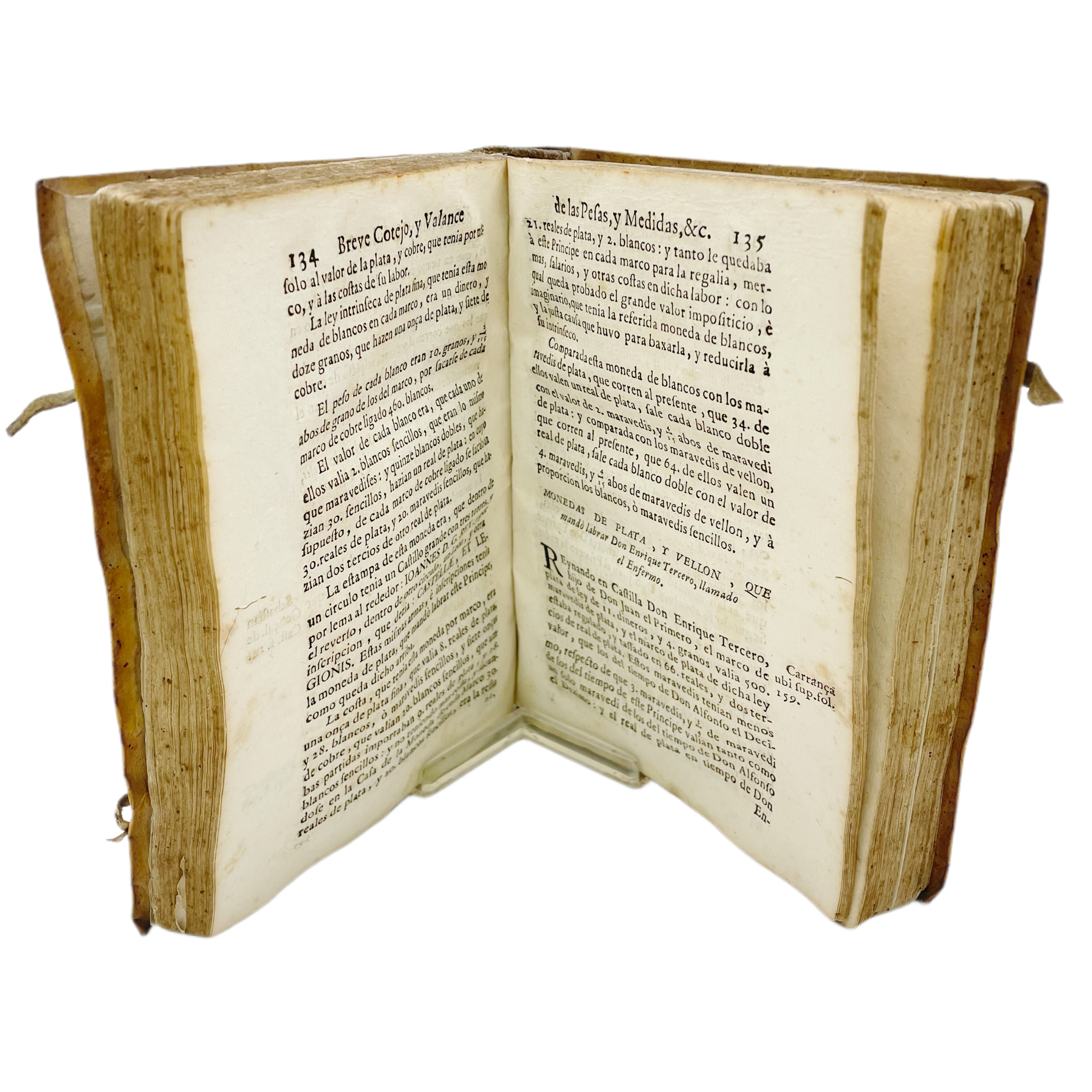 BREVE COTEJO Y VALANCE DE LAS PESAS Y MEDIDAS DE VARIAS NACIONES, REYNOS, Y PROVINCIAS COMPARADAS, REDUCIDAS À LAS QUE CORREN EN ESTOS REYNOS DE CASTILLA