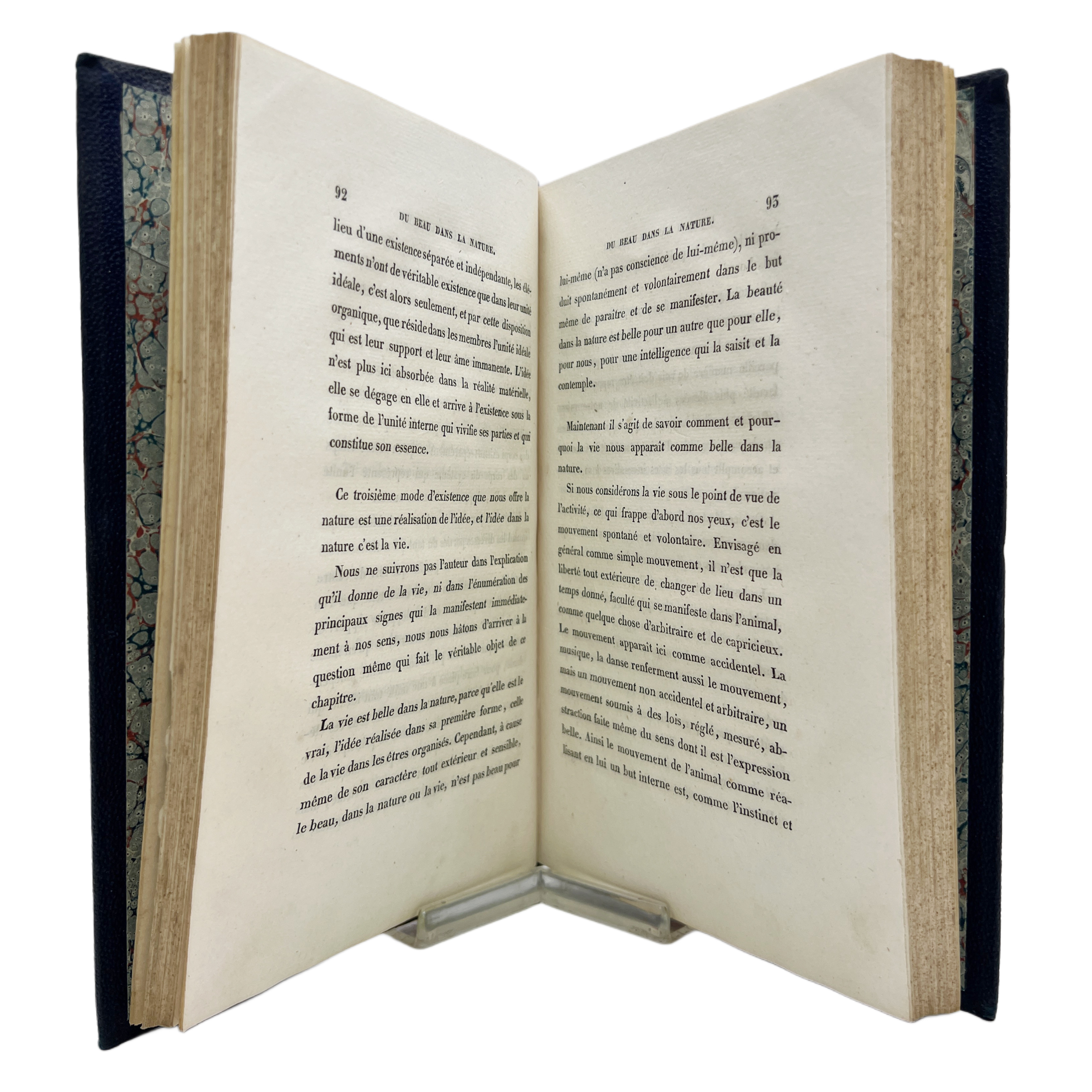 COURS D'ESTHÉTIQUE PAR..., ANALYSÉ ET TRADUIT EN PARTIE PAR M. CH. BÉRNARD