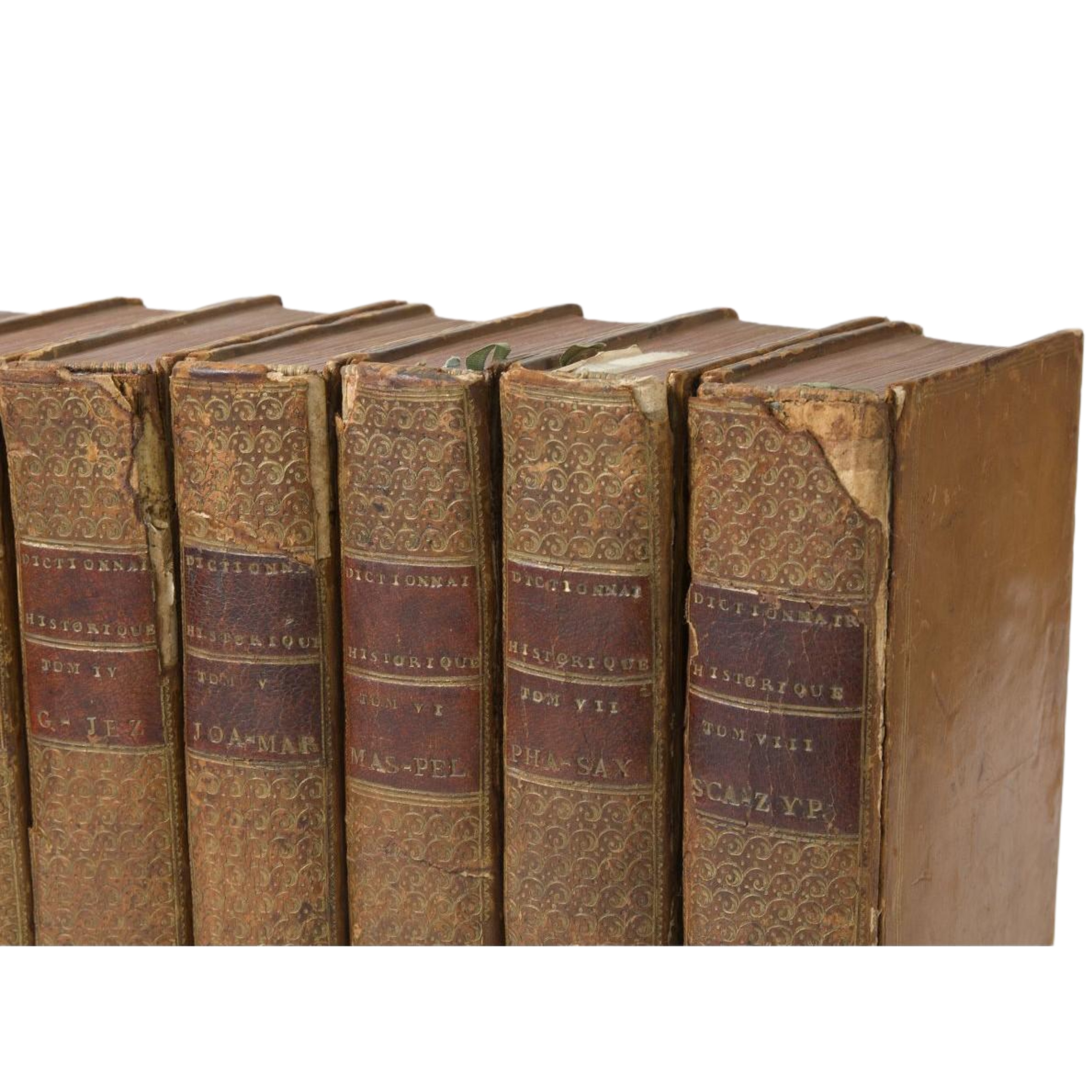 NOUVEAU DICTIONNAIRE HISTORIQUE OU HISTOIRE ABREGEE DE TOUS LES HOMMES QUI SE SONT FAIT UN NOM PAR LE GÉNIE, LES TALENS, LES VERTUS, DES FORFAIS, DES ERREURS & DEPUIS LE COMMENCEMENT DU MONDE JUSQU´À NOS JOURS. AVEC DES TABLES CHRONOLOGIQUES ...