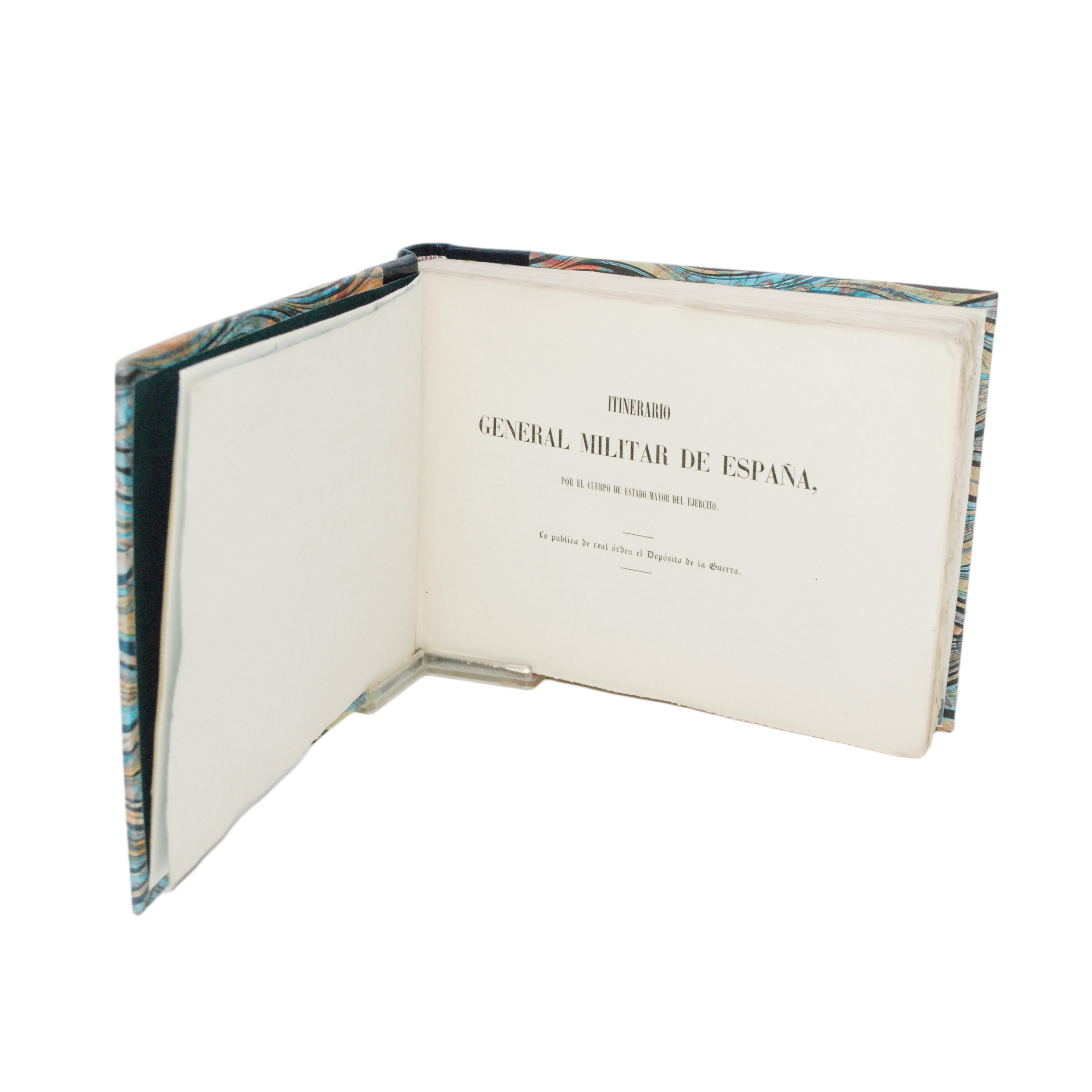 ITINERARIO GENERAL MILITAR DE ESPAÑA POR EL CUERPO DE ESTADO MAYOR DEL EJÉRCITO. ITINERARIO DESCRIPTIVO DE MADRID A IRÚN. PASANDO POR BURGOS Y VITORIA, CON LOS RAMALES DE VITORIA A BEASAÍN POR ALSASUA Y DE ANDOAIN A IRÚN POR SAN SEBASTIÁN Y RENTERÍA.