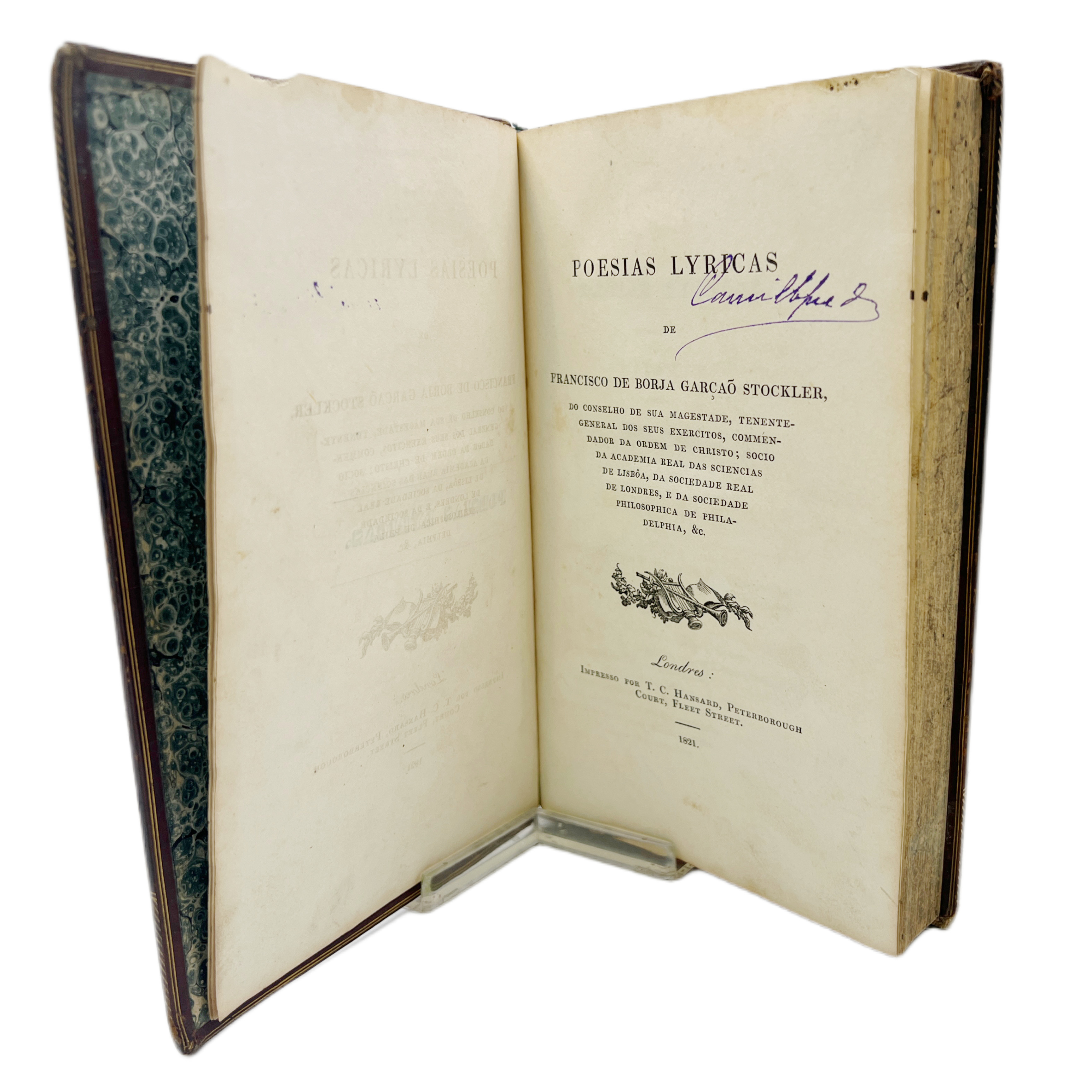 POESIAS LYRICAS DE FRANCISCO DE BORJA GARÇAO STOCKLER