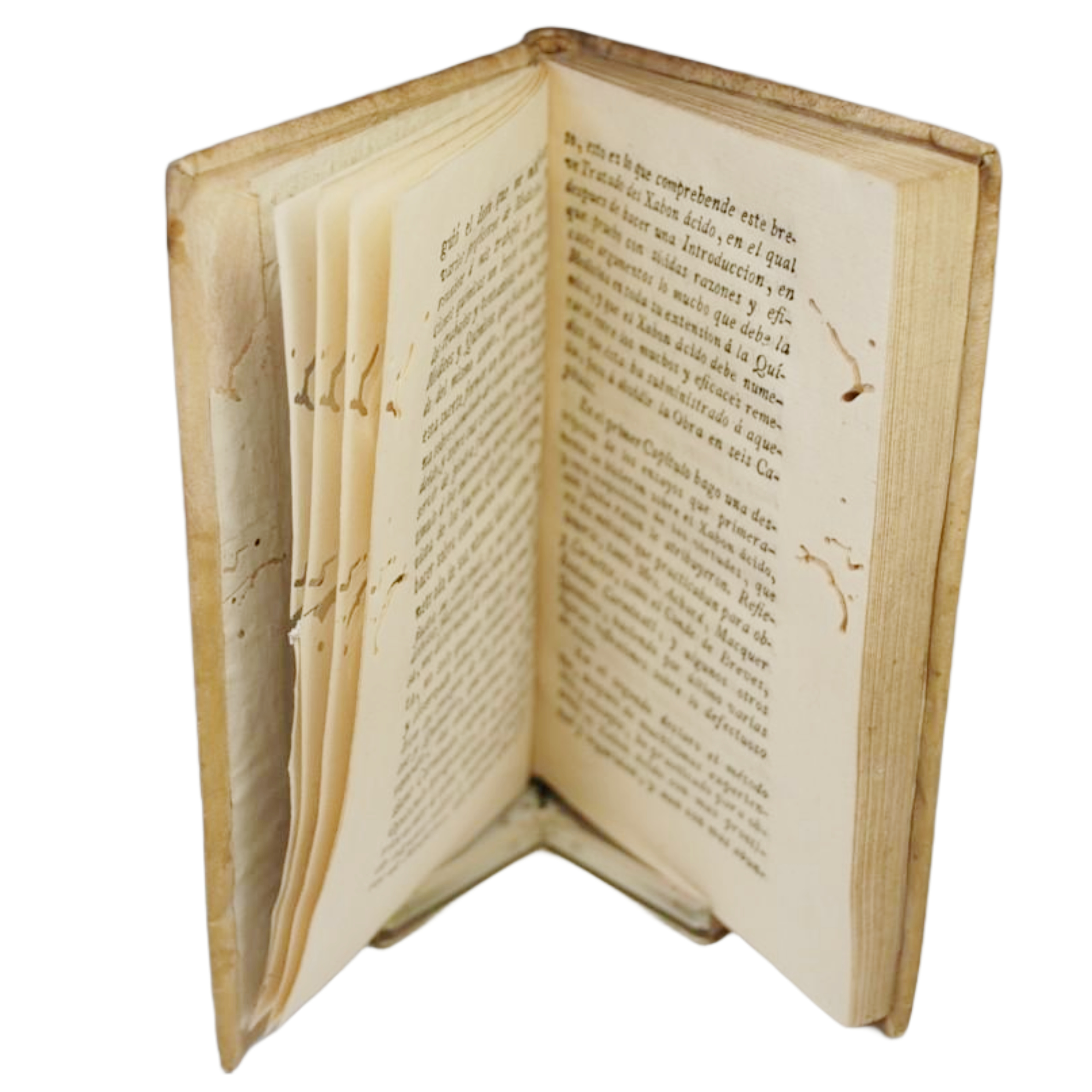 TRATADO DEL XABÓN ÁCIDO Ó XABÓN SULFÚRICO DE LA NUEVA NOMENCLATURA POR D. JOSEF MARIA DE LA PAZ RODRIGUEZ