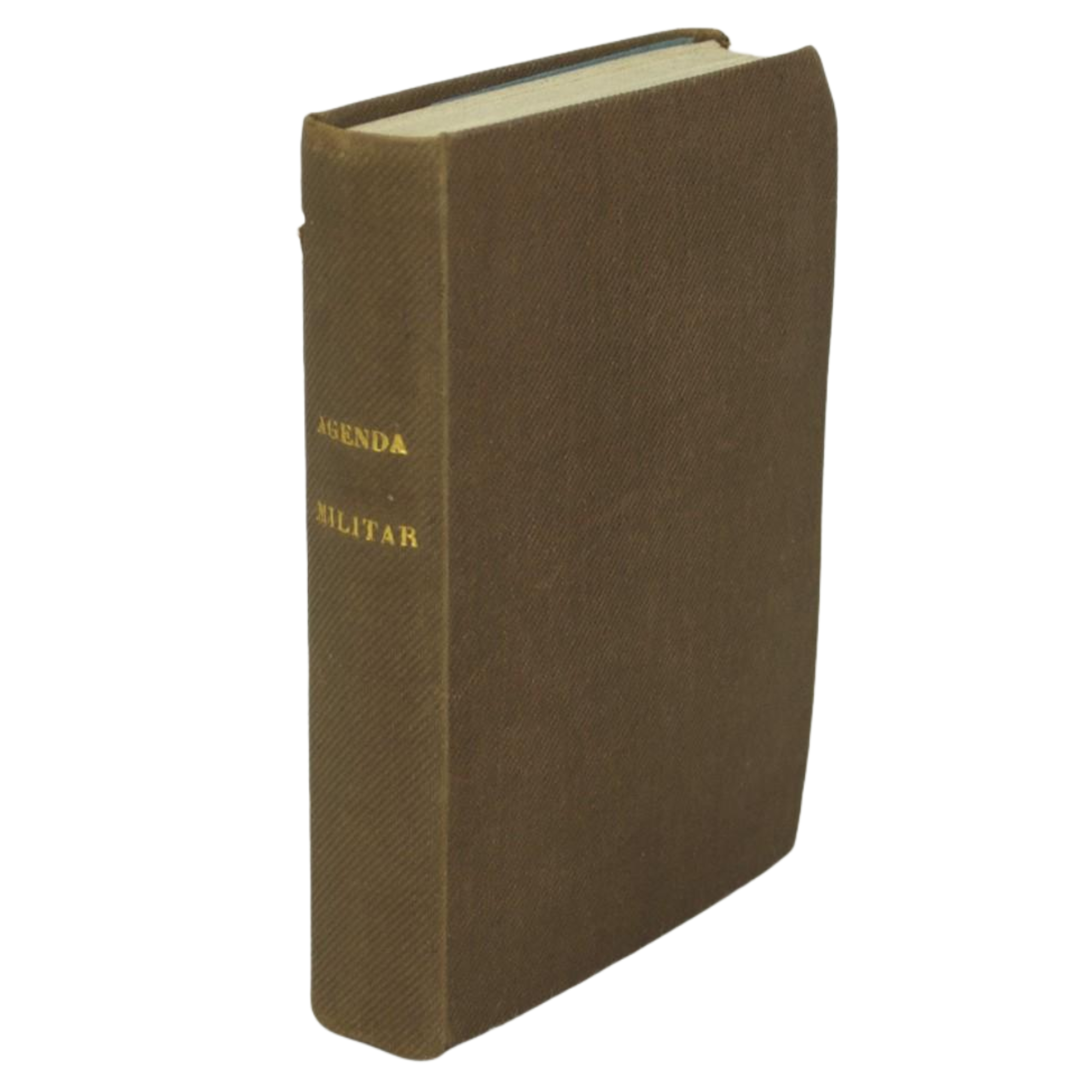 AGENDA MILITAR POR EL CAPITAN DE ESTADO MAYOR D. J. G. DE A.