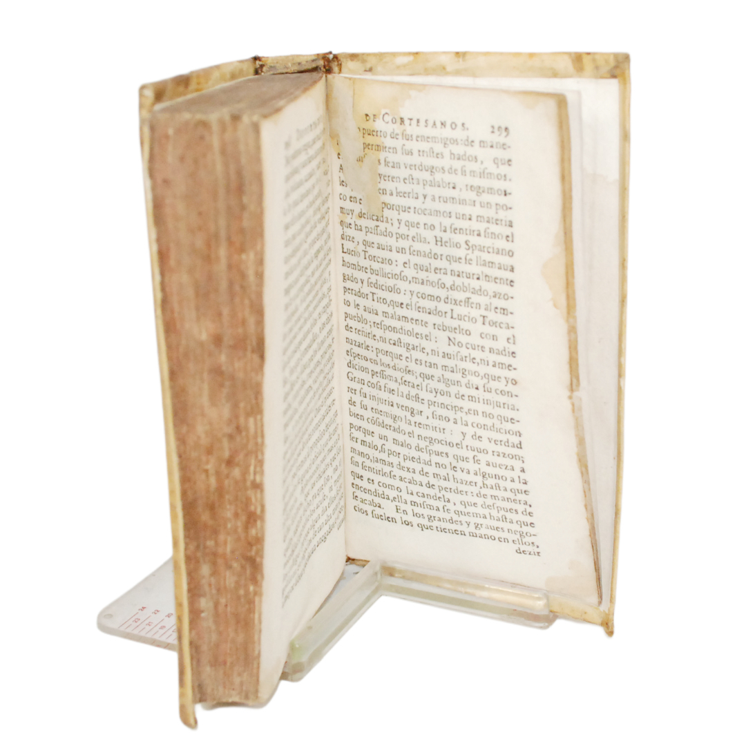 DESPERTADOR DE CORTESANOS COMPUESTO POR EL ILUSTRE SEÑOR DON ANTONIO DE GUEVARA OBISPO DE MONDOÑEDO, PREDICADOR Y CRONISTA DE SU MAJESTAD. DIRIGIDO AL ILUSTRE SEÑOR DON FRANCISCO DE LOS COBOS COMENDADOR MAYOR DE LEÓN