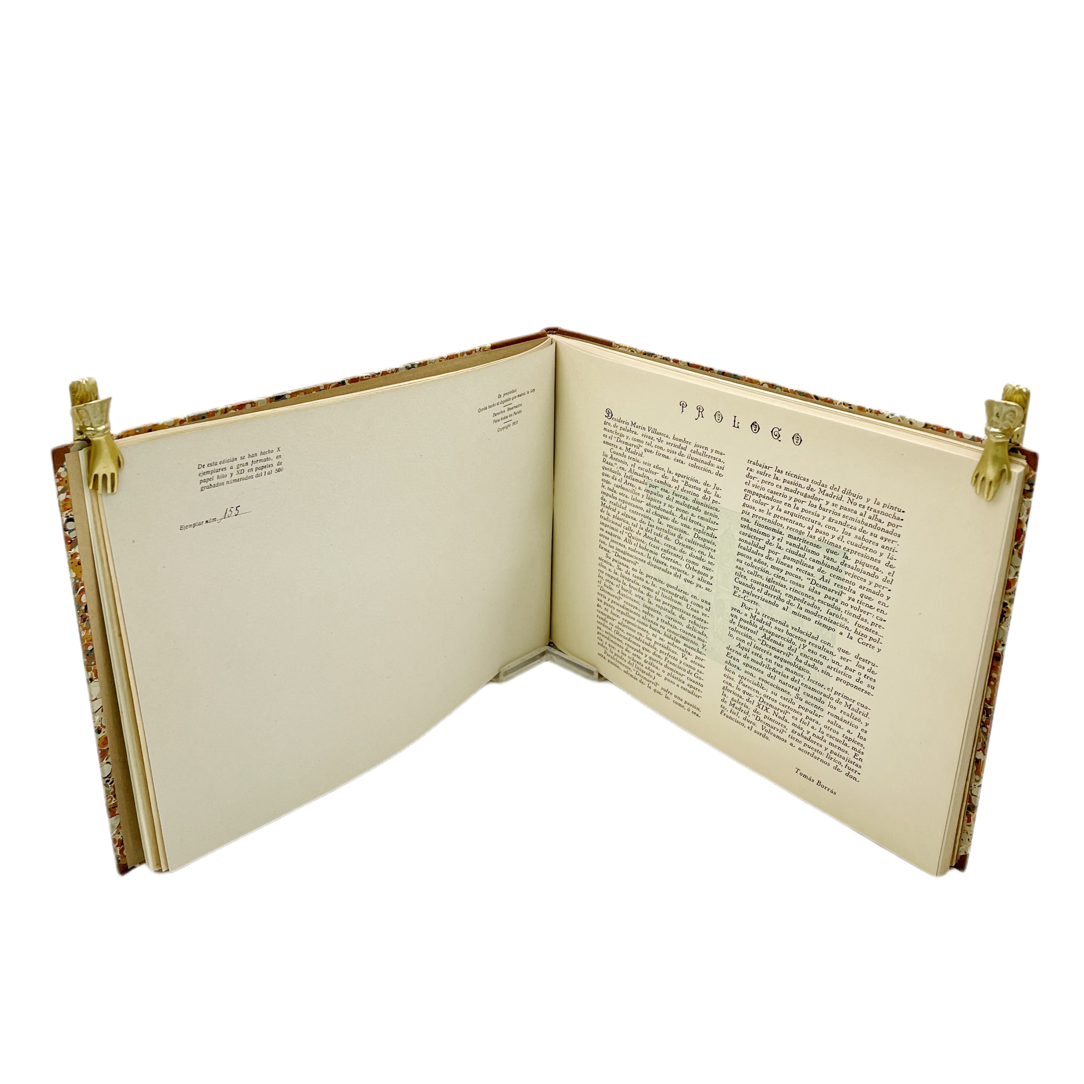 MADRID DE ANTAÑO EVOCACIÓN PLÁSTICA Y LÍRICA DE LA VIDA MATRITENSE DEL PASADO SIGLO / DIBUJOS DA DESMARVIL, TEXTO DE DESIDERIO MARÍN VILLASECA, PRÓLOGO TOMÁS BORRÁS.