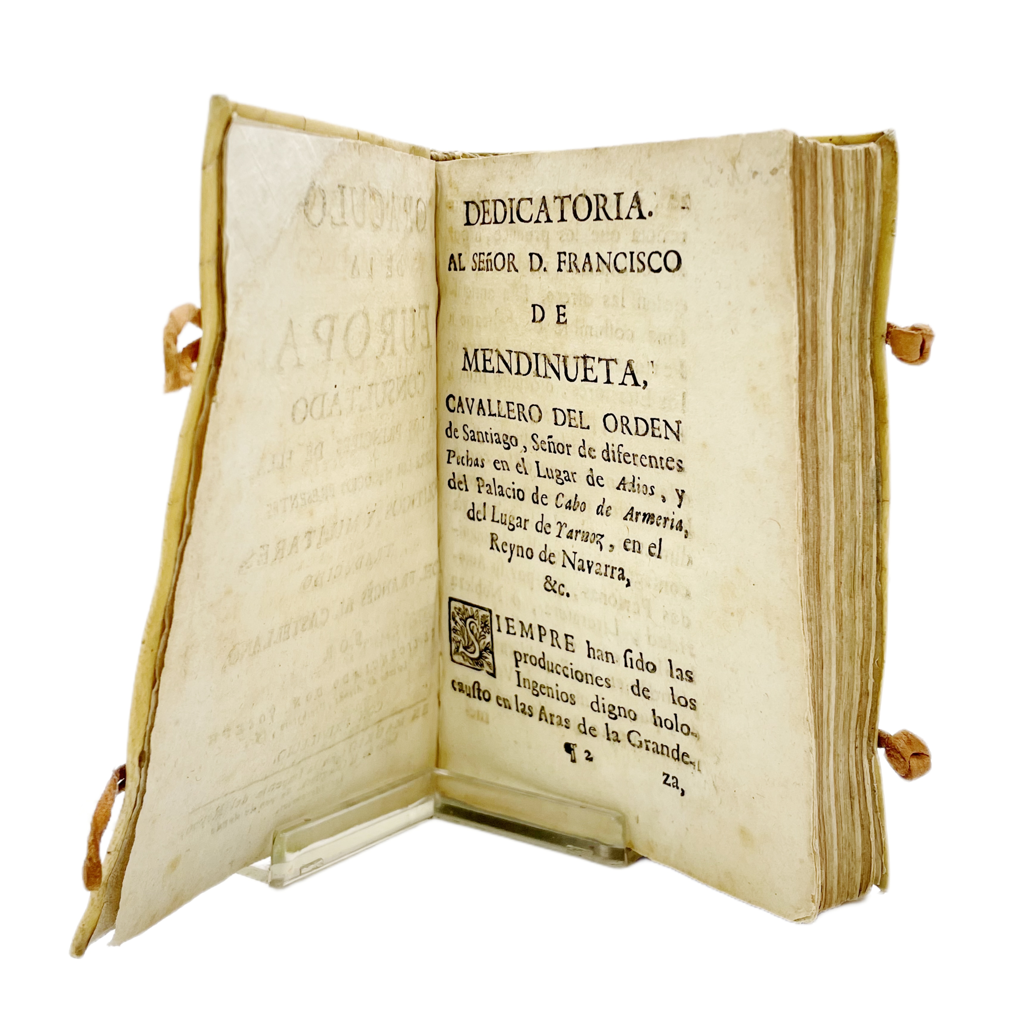 ORÁCULO DE LA EUROPA, CONSULTADO POR LOS PRÍNCIPES DE ELLA, SOBRE LOS NEGOCIOS PRESENTES POLÍTICOS Y MILITARES TRADUCIDO DEL FRANCÉS AL CASTELLANO POR EL LICENCIADO JOSEPH LORENZO DE ARENAS