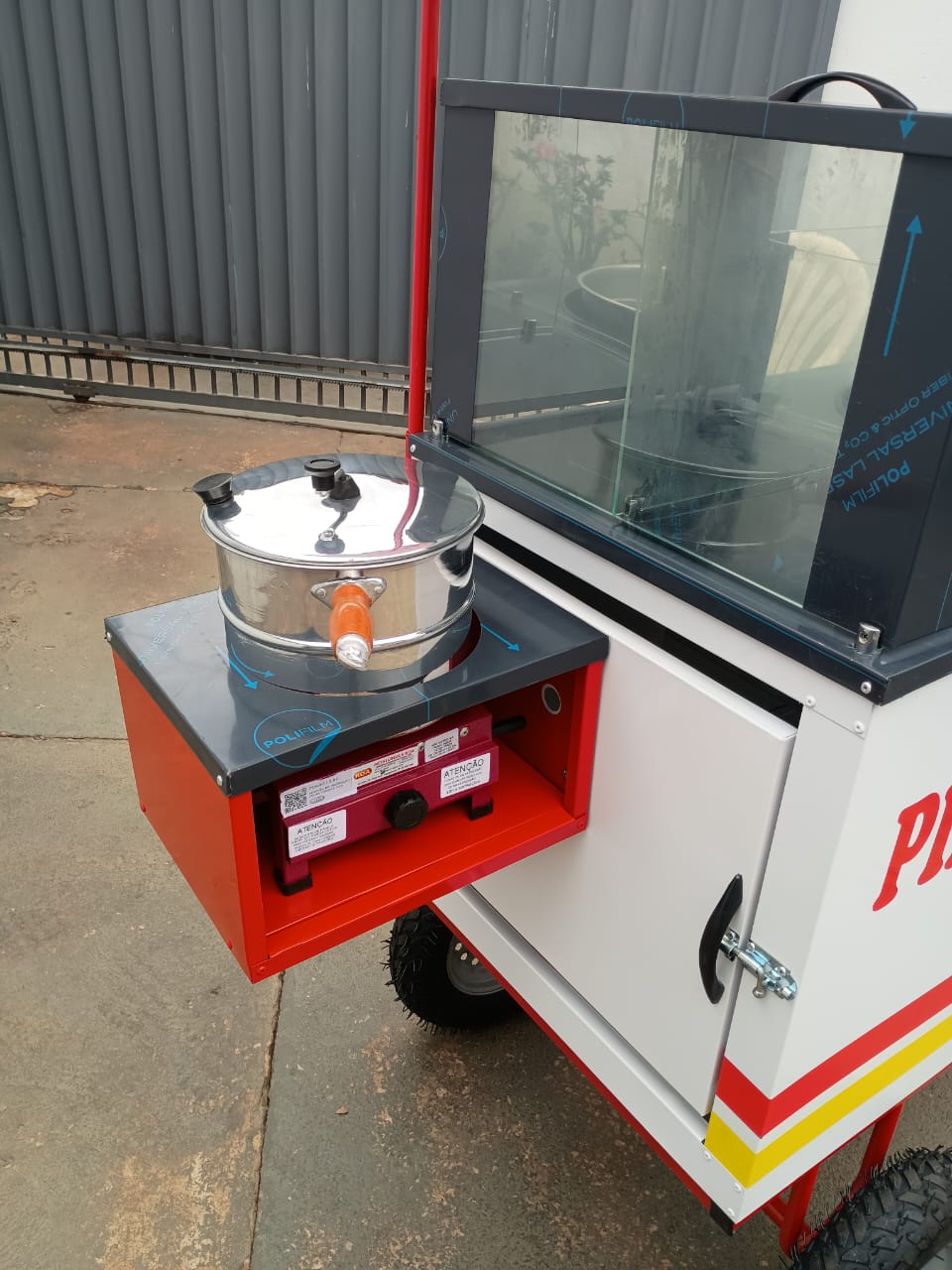 Carrinho de Pipoca E Algodão Doce