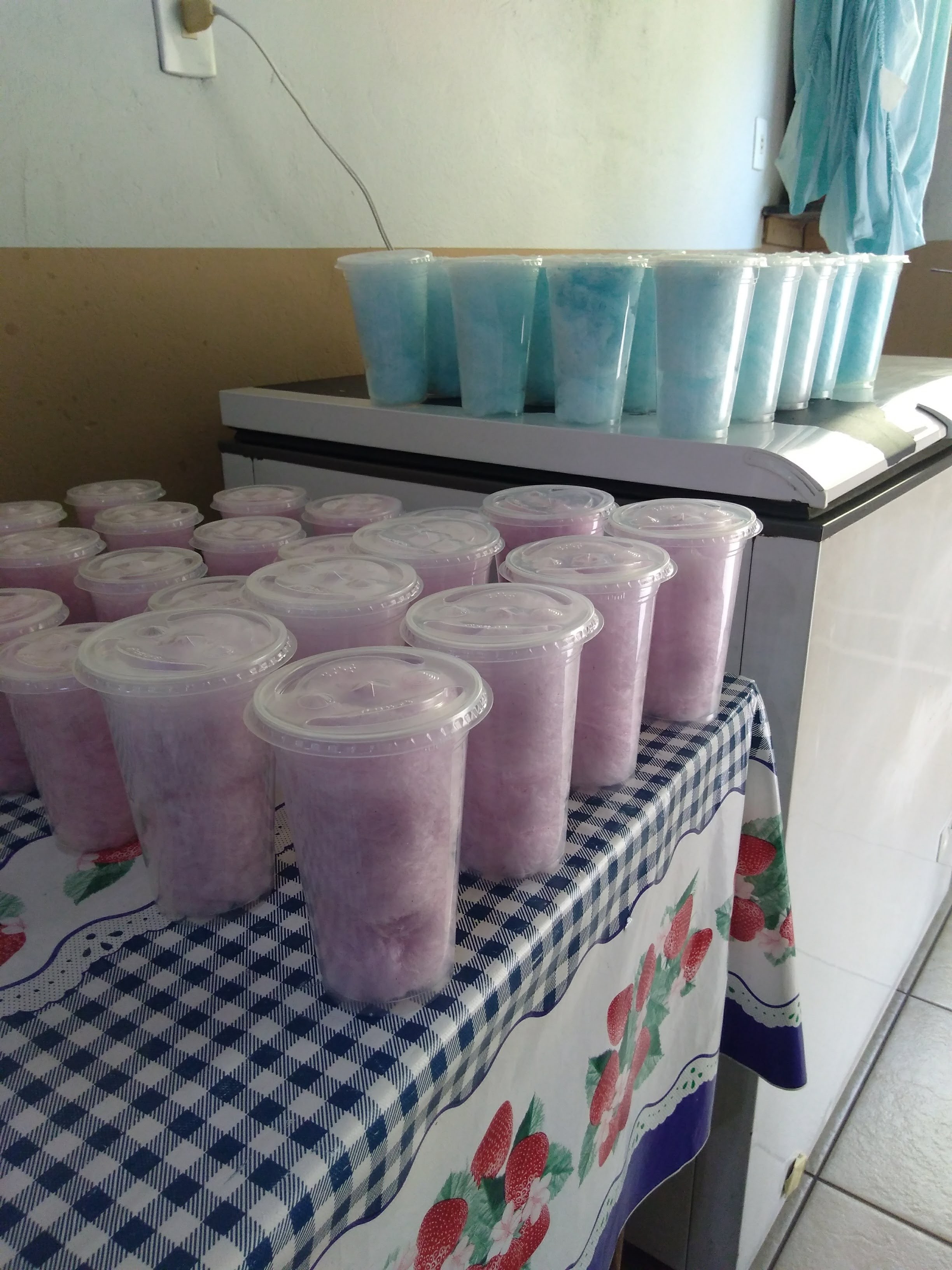 Algodão Doce No Pote