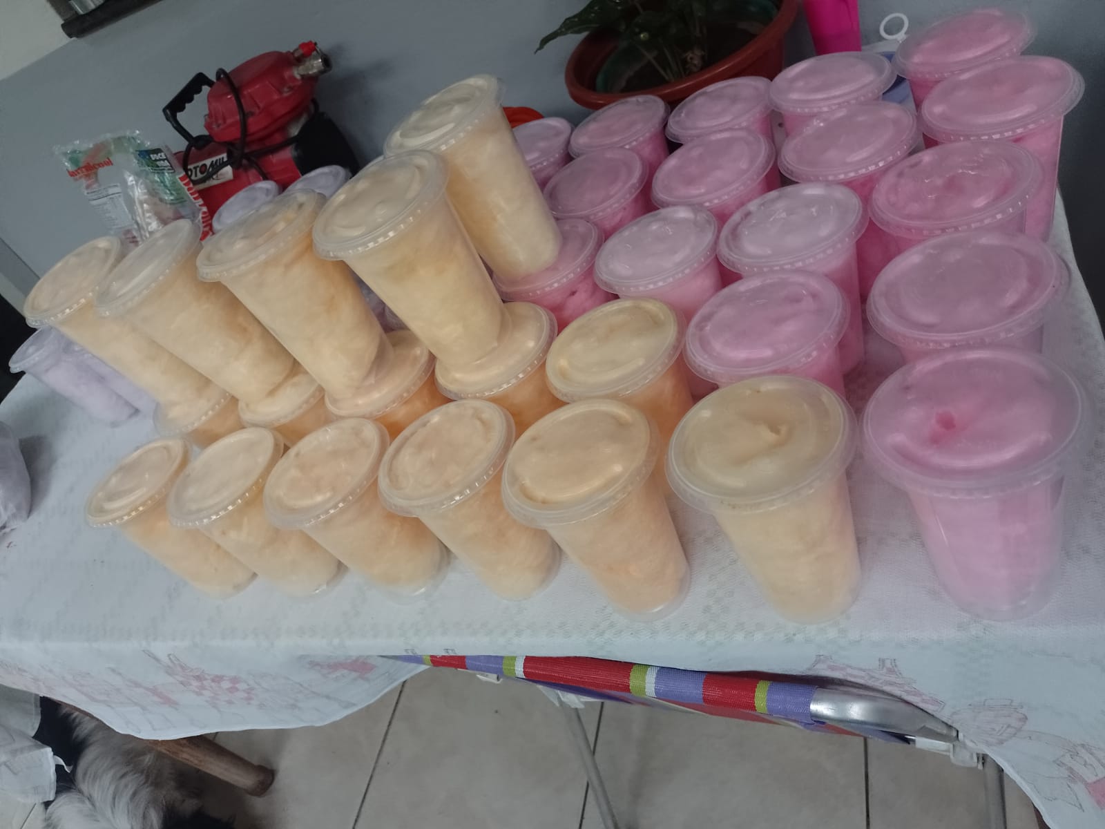 Algodão Doce No Pote