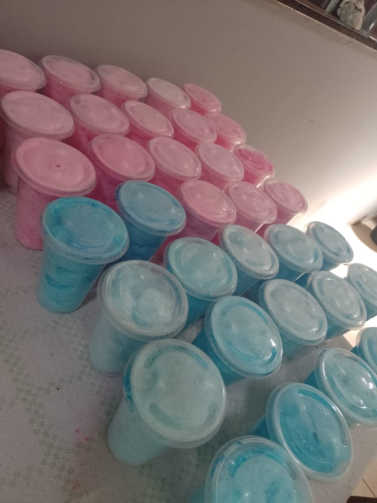 Algodão Doce No Pote