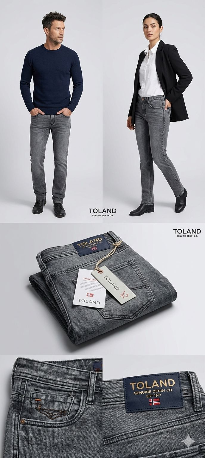 Regular Fit Dark Grey