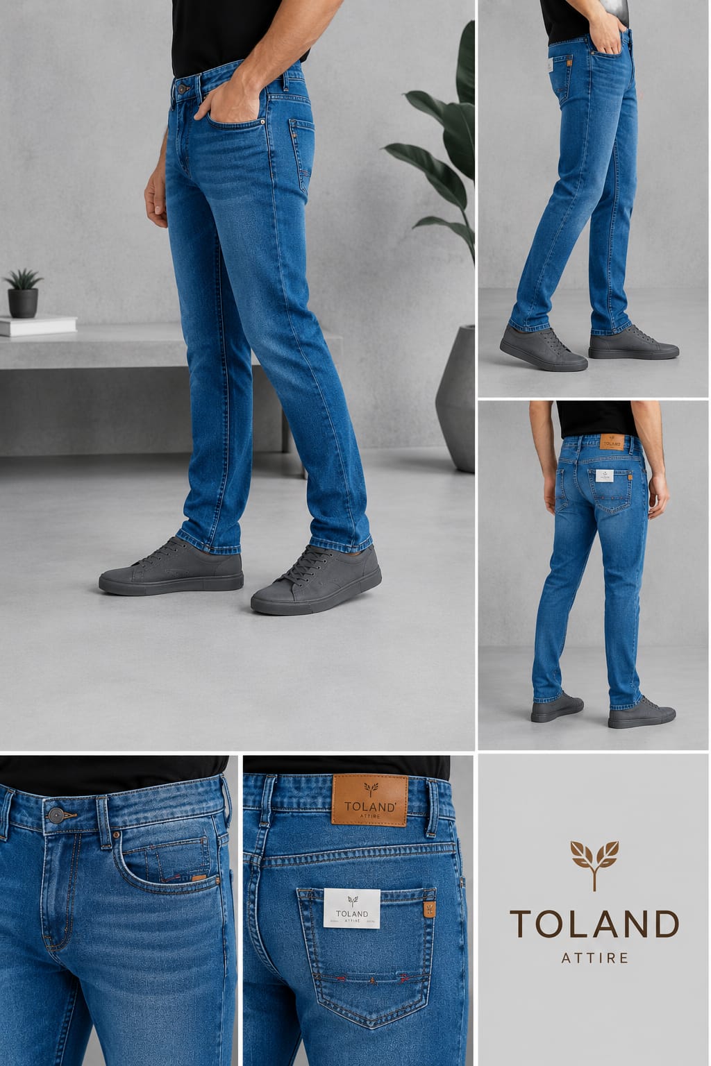 Regular Fit Mid blue