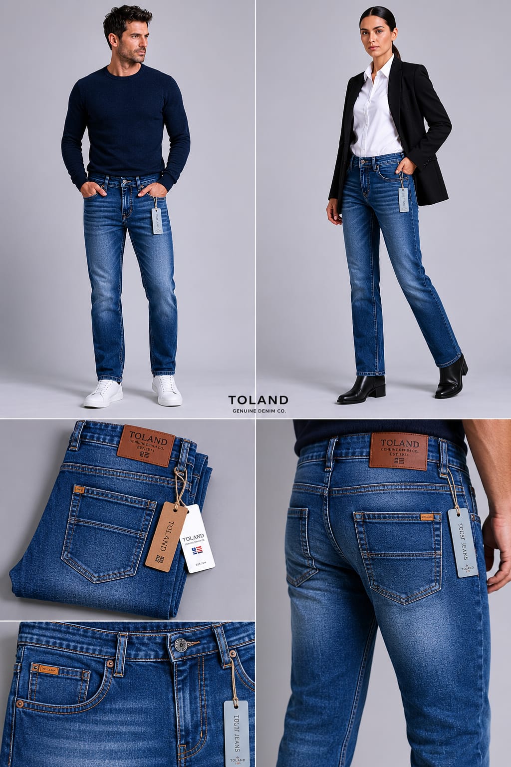 Regular Fit Dark Blue