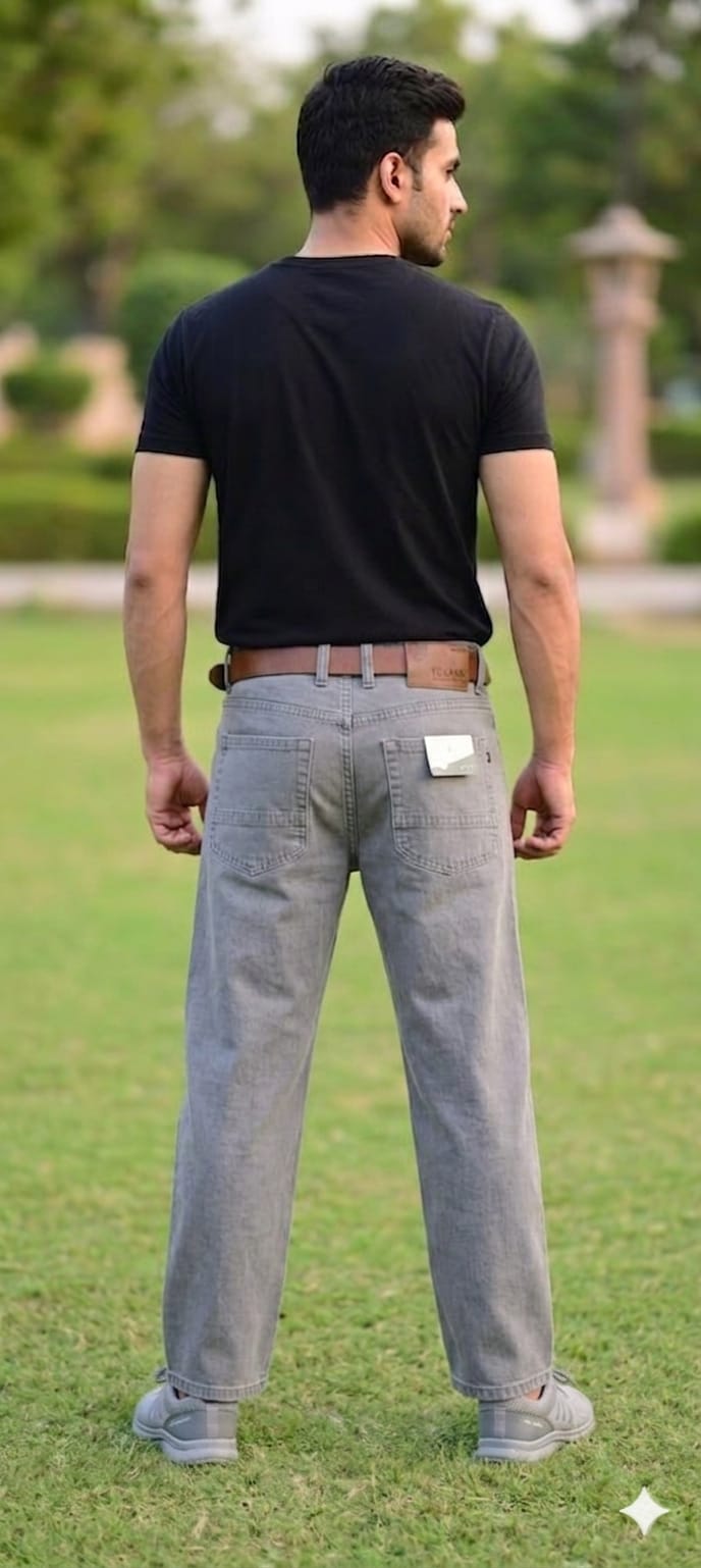 Acru Mom Fit Light Grey