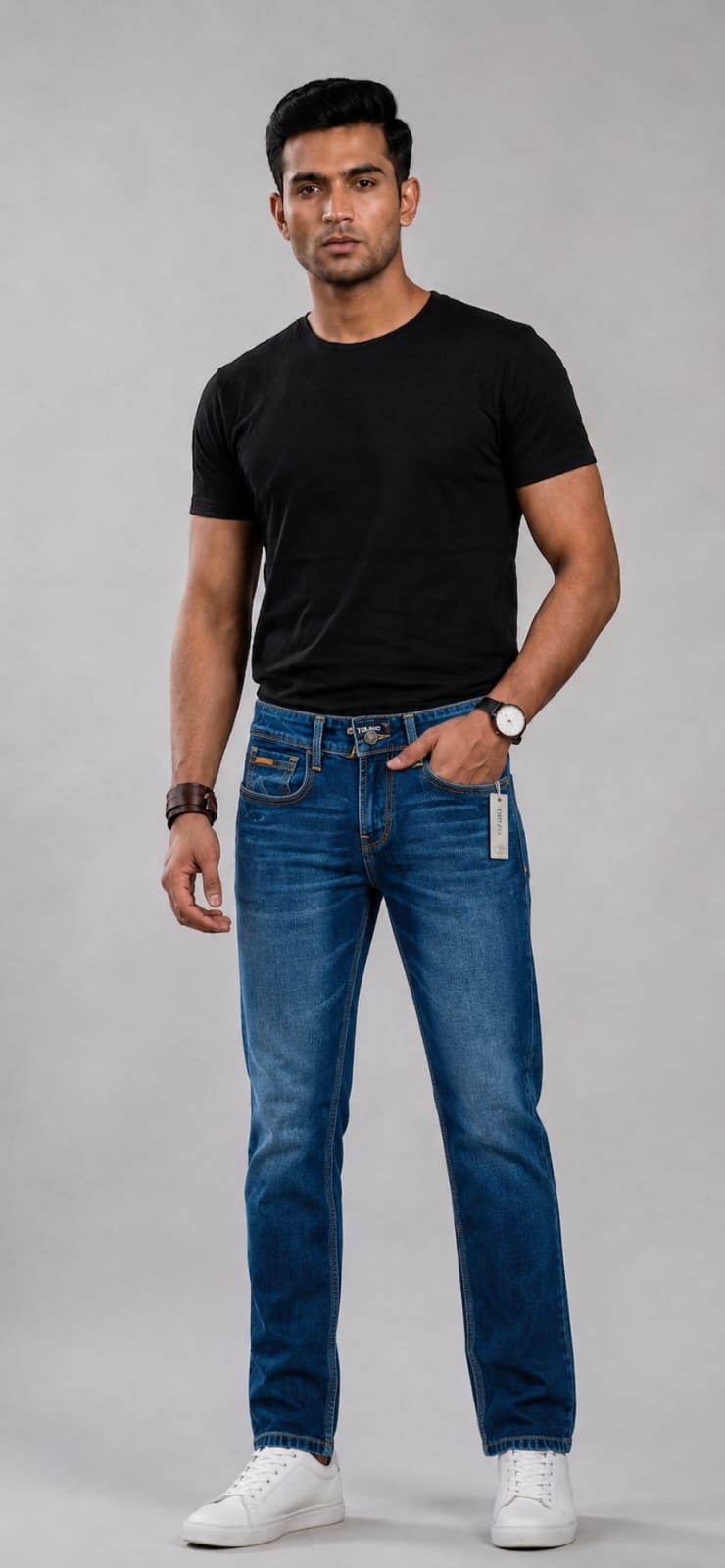 Regular Fit Dark Blue