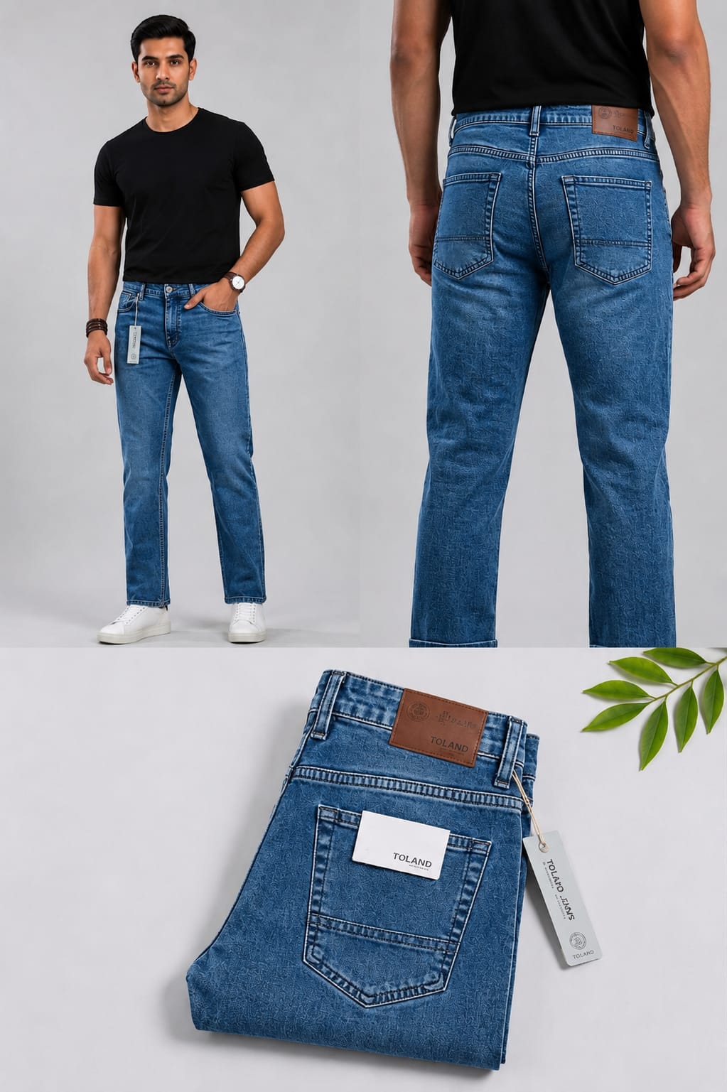 Regular Fit Mid Blue