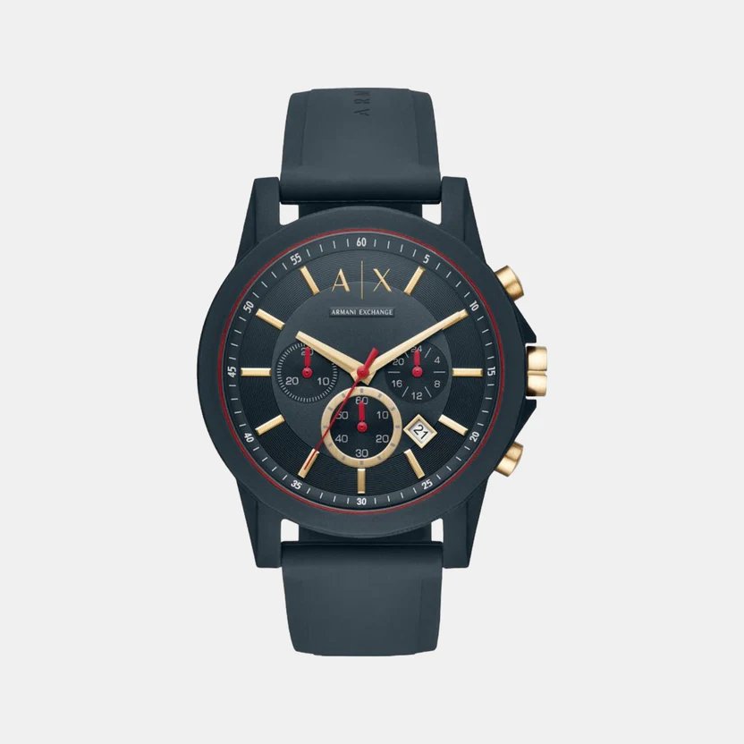 Armani Exchange Black Chronograph Watch AX1335