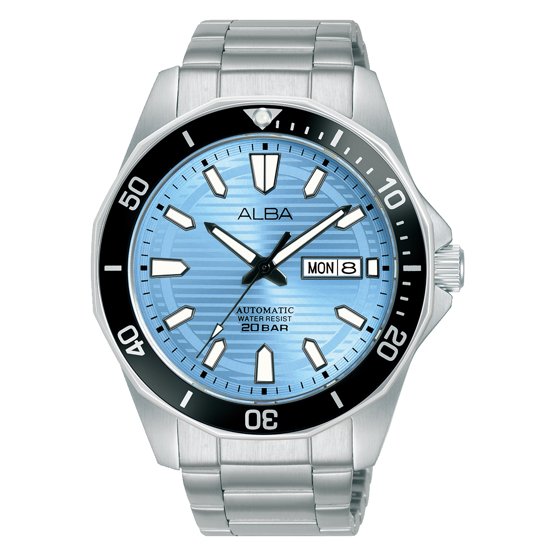 Alba Automatic Stainless Steel Watch