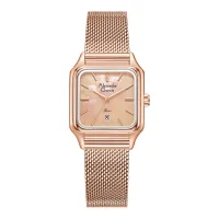 Rose Gold Mesh Watch 2B48LDBRGMS