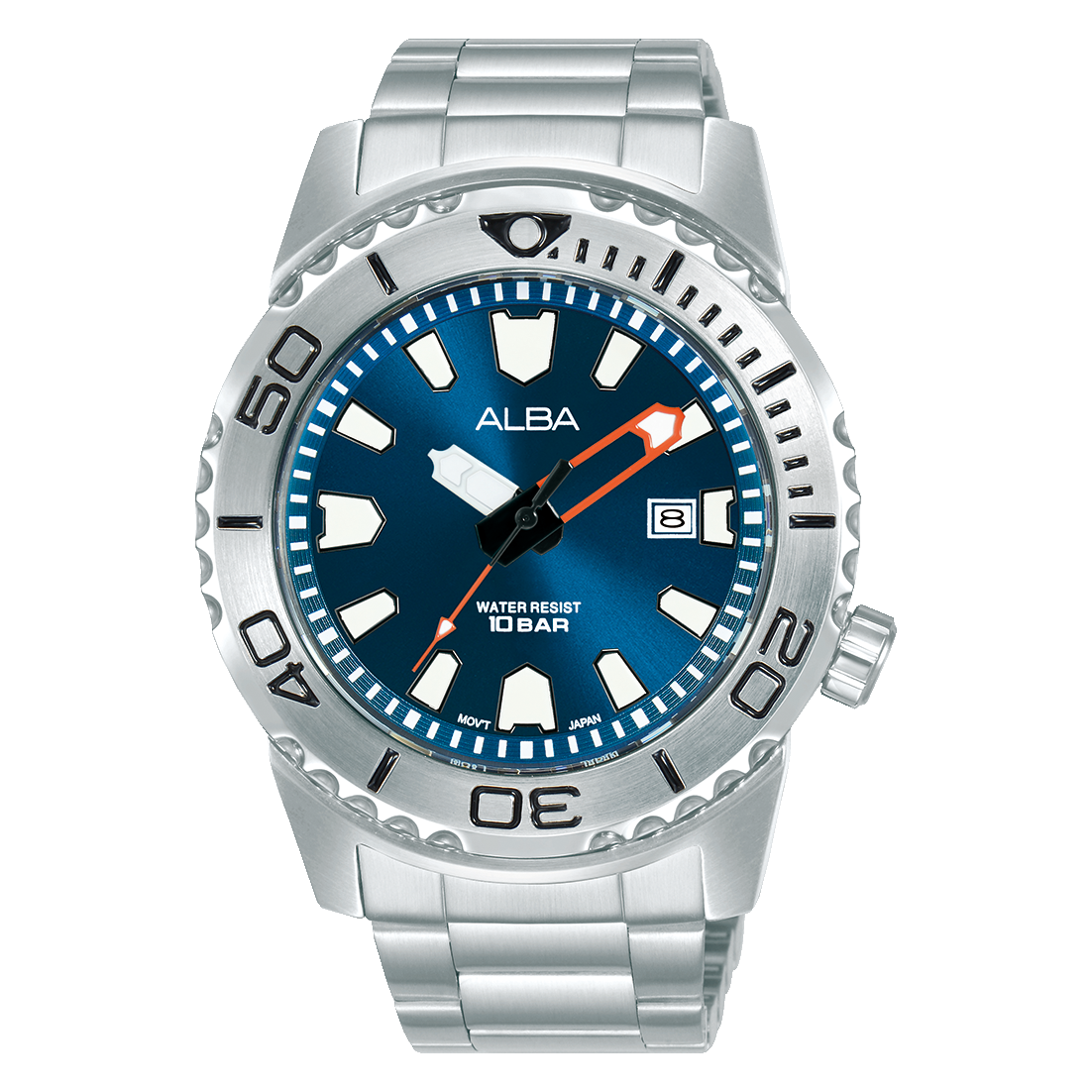 Alba Stainless Steel Men's Watch AG8M07Xl