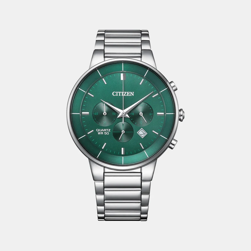 Citizen Quartz Green Dial Watch AN8220-52X