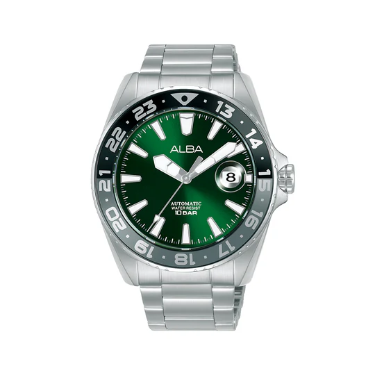 Alba Automatic Green Dial Watch