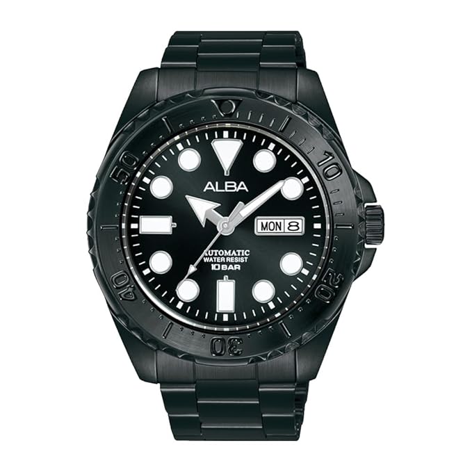 Alba Black Automatic Watch