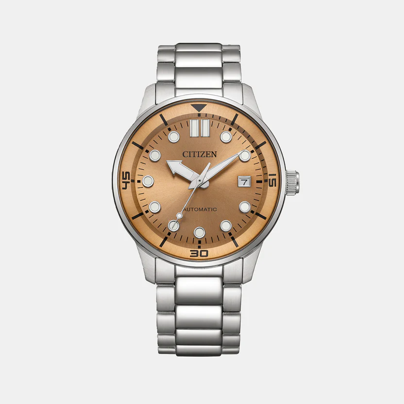 Citizen Automatic Stainless Steel Watch NJ0191-83X