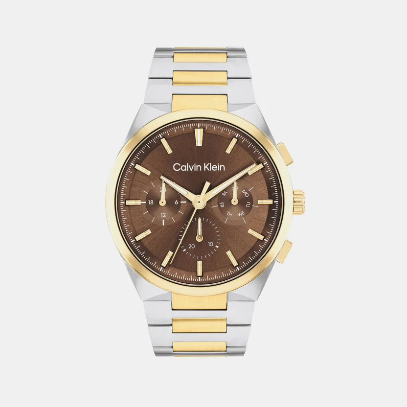 Calvin Klein Gold-Tone Chronograph Watch 25200442