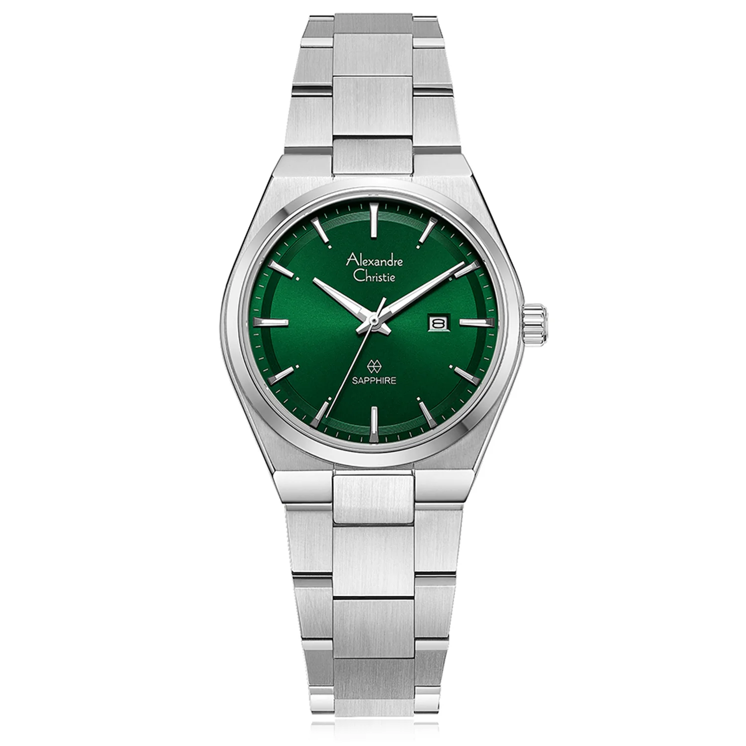 Alexandre Christie Green Dial Watch 8697LDBSSGN
