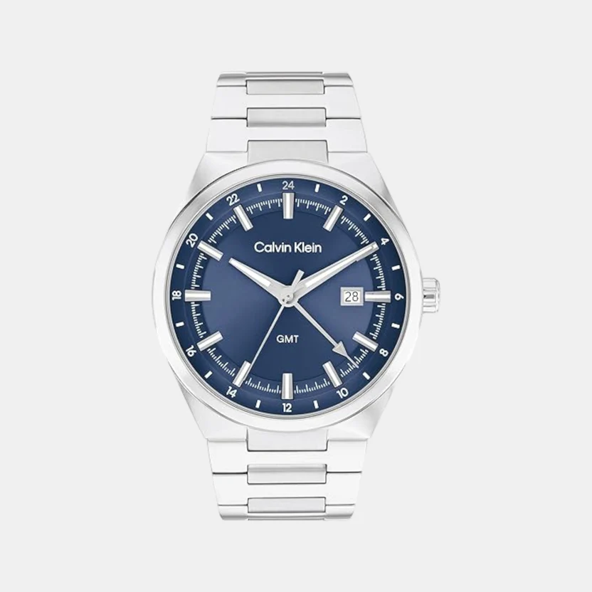 Calvin Klein GMT Stainless Steel Watch 25200488