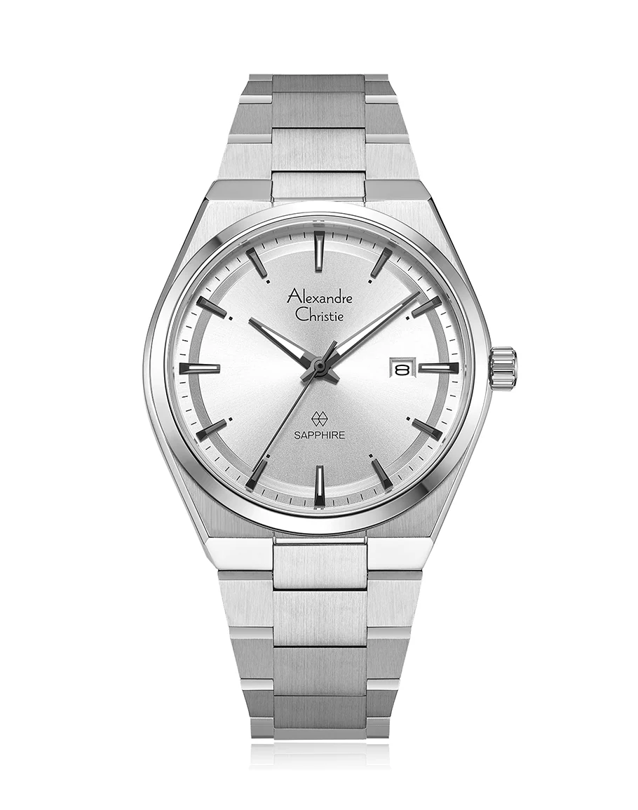 Alexandre Christie Sapphire Men's Watch 8697MDBSSSSL