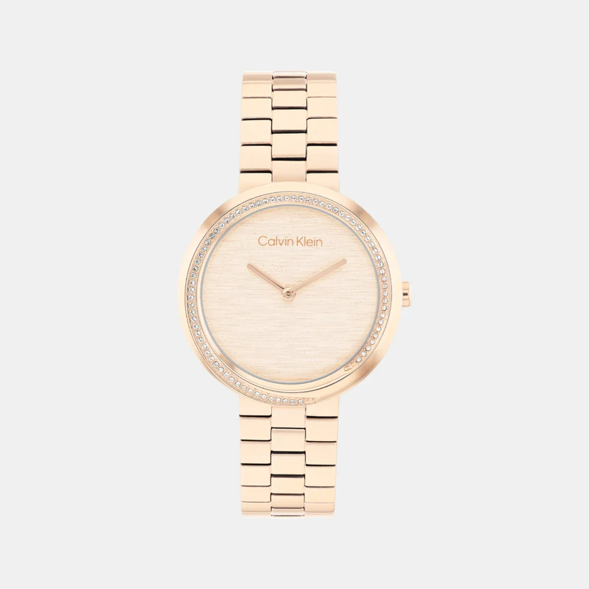 Calvin Klein Rose Gold Watch 25100166