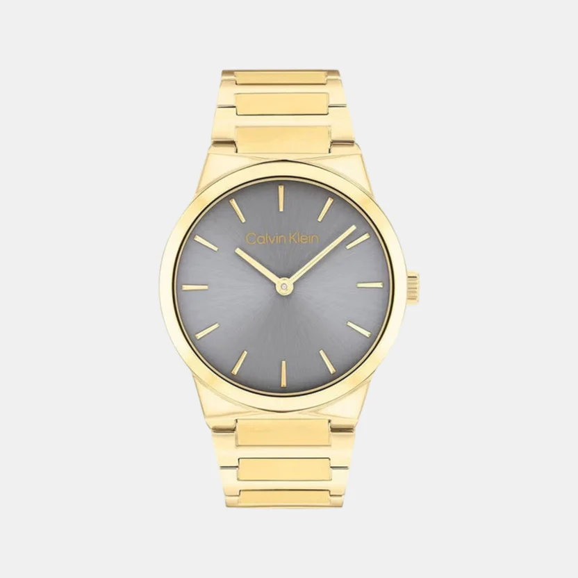Gold Analog Wrist Watch 25100082