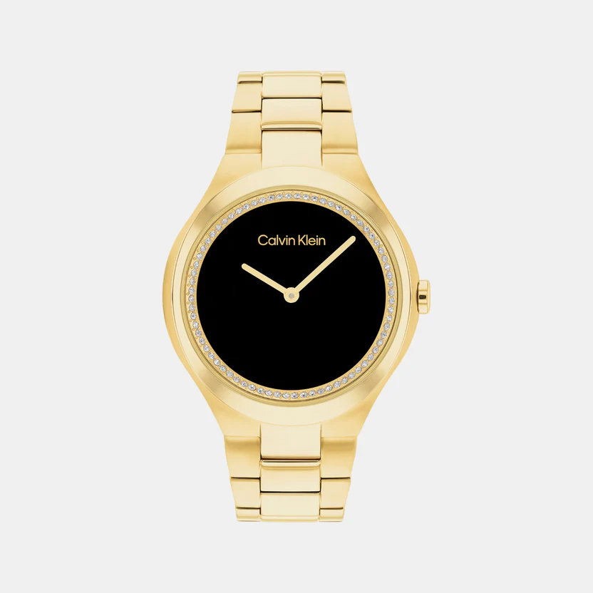 Calvin Klein Gold Stainless Steel Watch 25200367