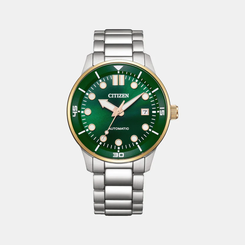 Citizen Automatic Green Dial Watch NJ0196-80X