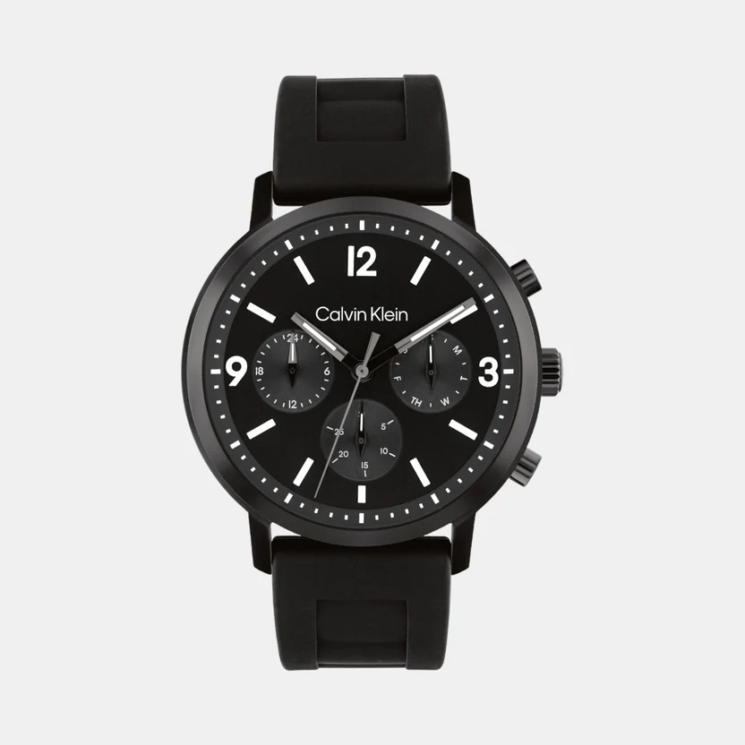 Calvin Klein Black Chronograph Watch 25200461