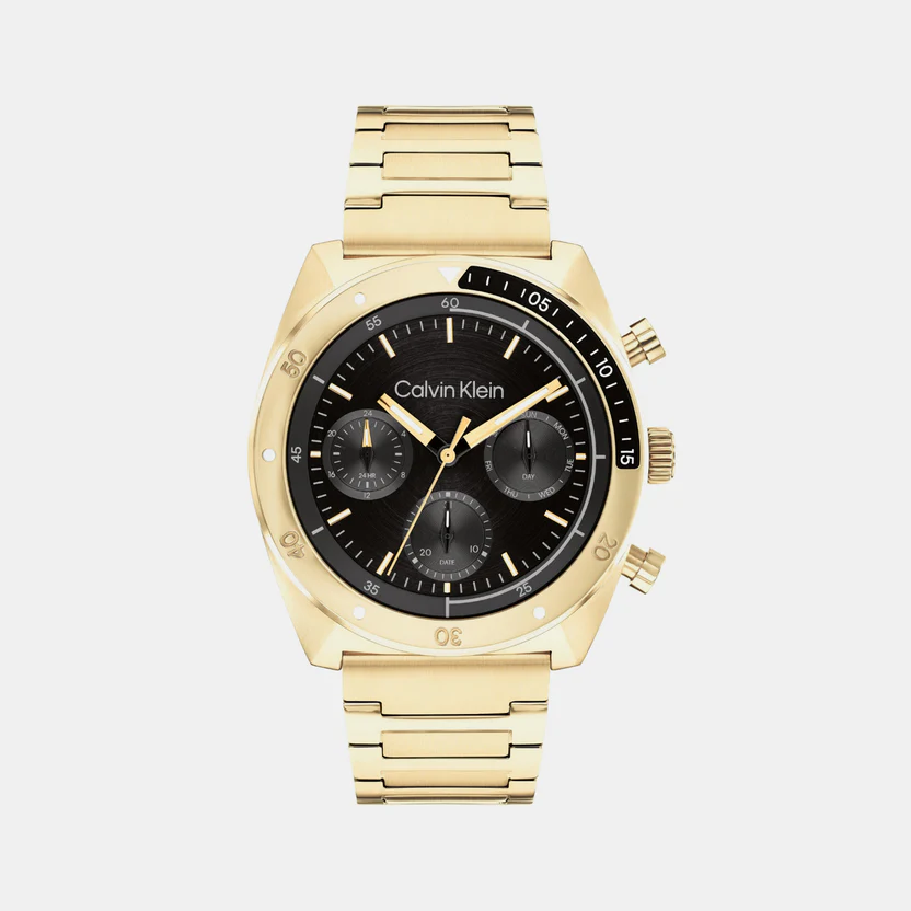 Calvin Klein Gold Chronograph Watch 25200465