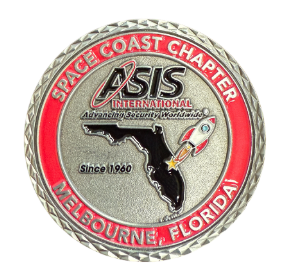 ASIS Space Coast Challenge Coin