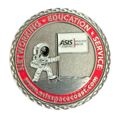 ASIS Space Coast Challenge Coin