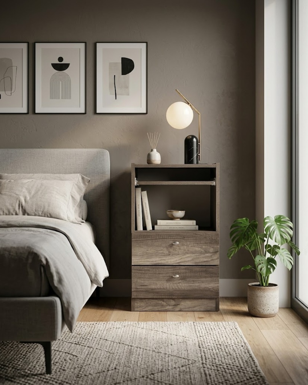 MESA DE LUZ 0.70 x 0.40 x 0.36