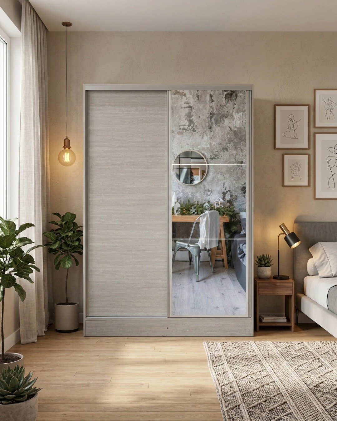 Placard ESPEJADO MANÁ 140 x 200 x 059 - PLACARD 