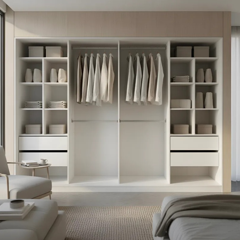 Placard VESTIDOR SIN PUERTAS 240 x 180 x 055 - LINEA BETANIA