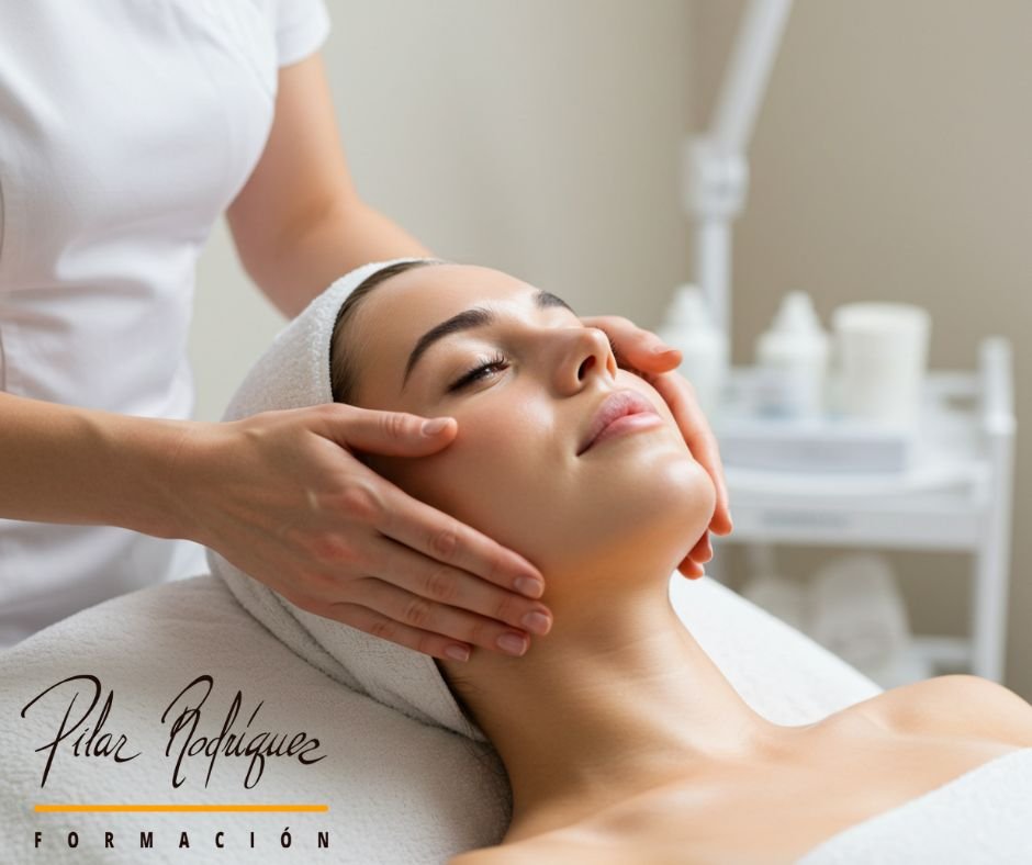 Facial Gold. Masaje Circulatorio, Mineral y Anti-edad