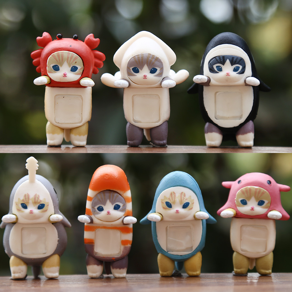 Cajitas de figuras para el celular Mofusand