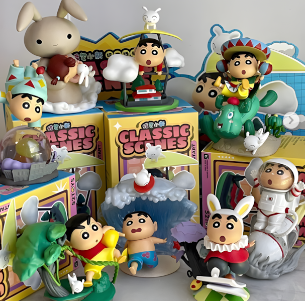 Figuras de Escenas Clásicas Shin Chan