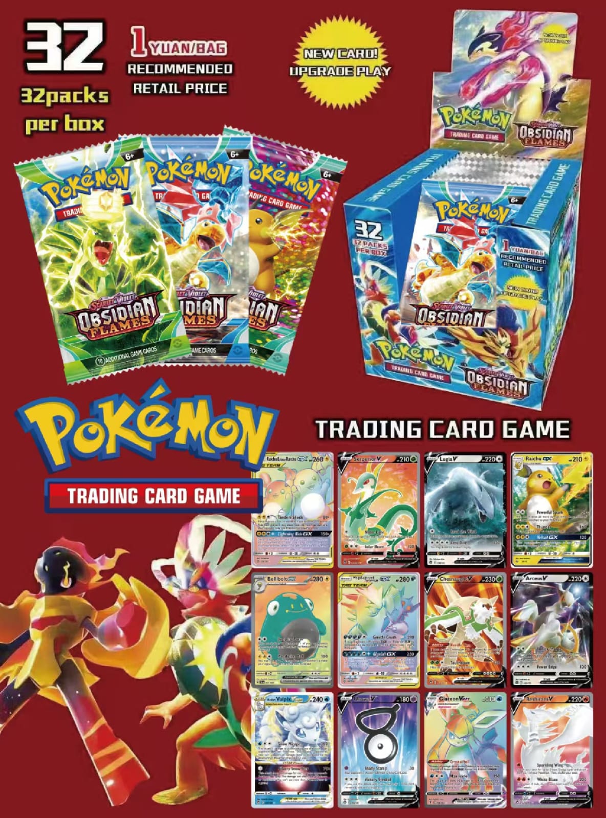 Caja de Sobres Pokémon 