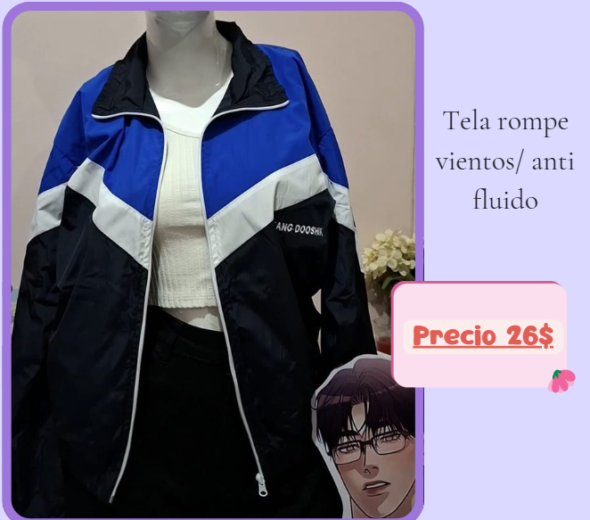 Chaqueta Rompevientos Deportiva