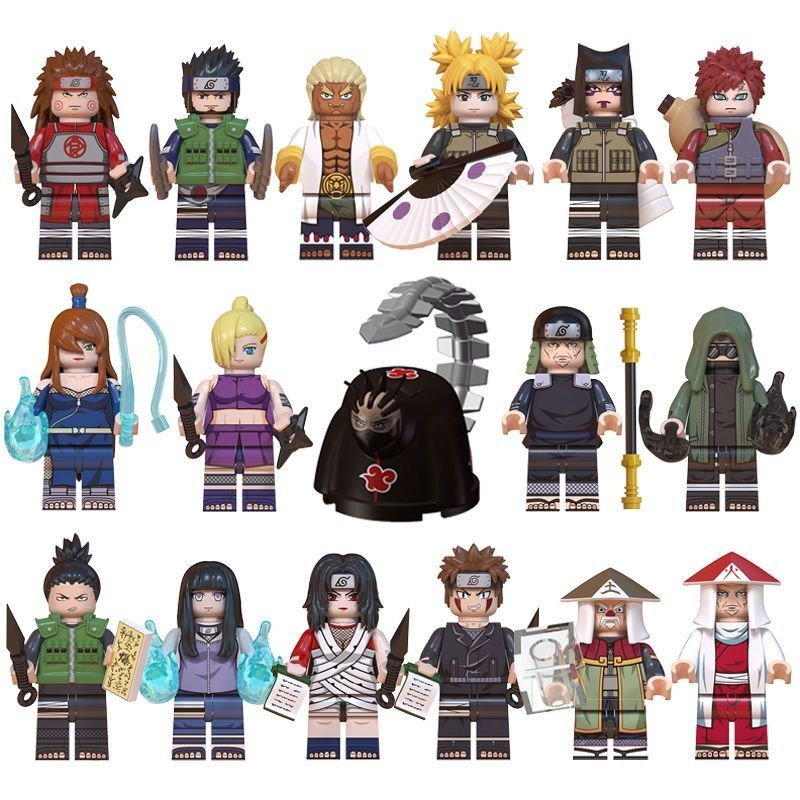 Figuras de lego de Naruto